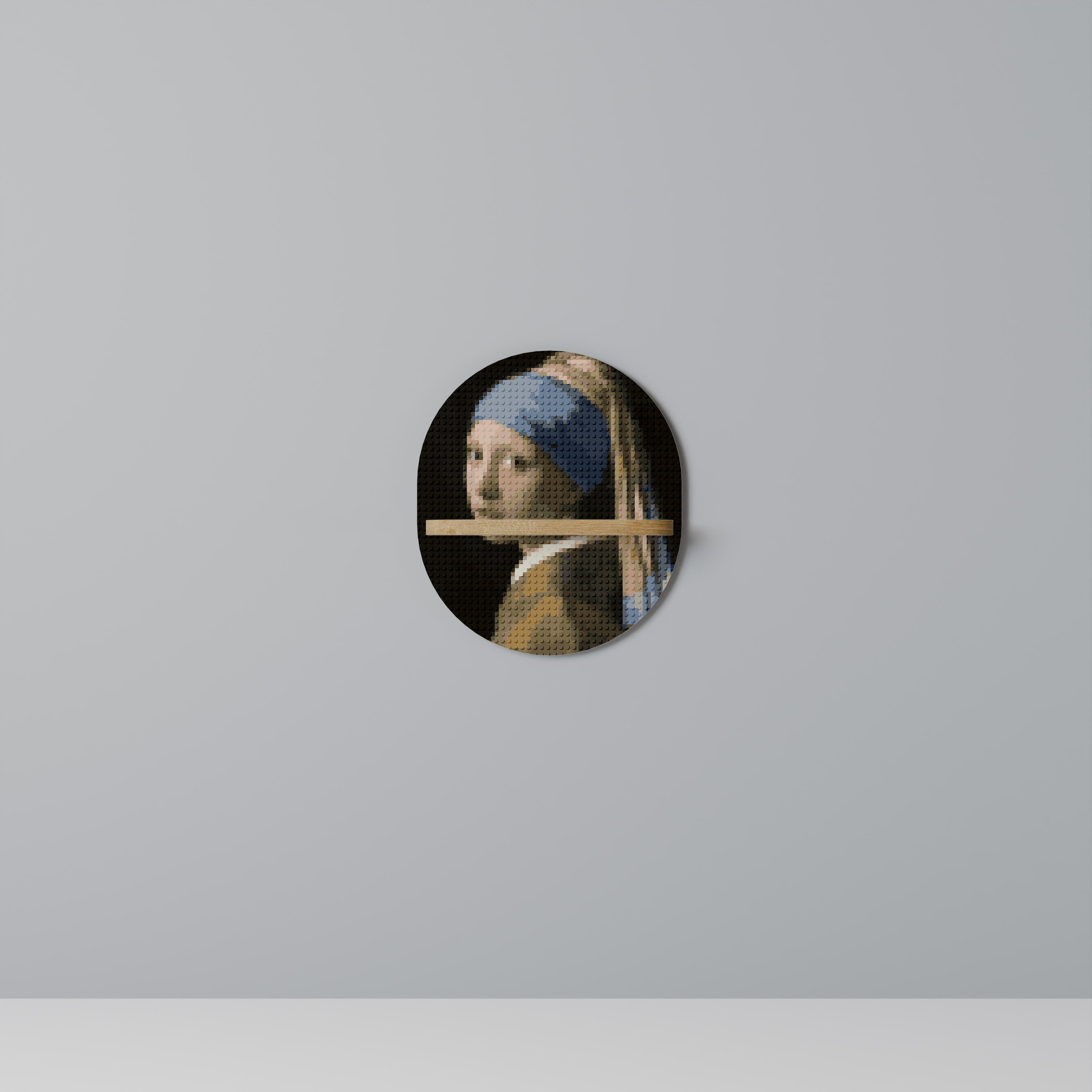 STRUCTURAL MASTERPIECE Decorative Art Shelf