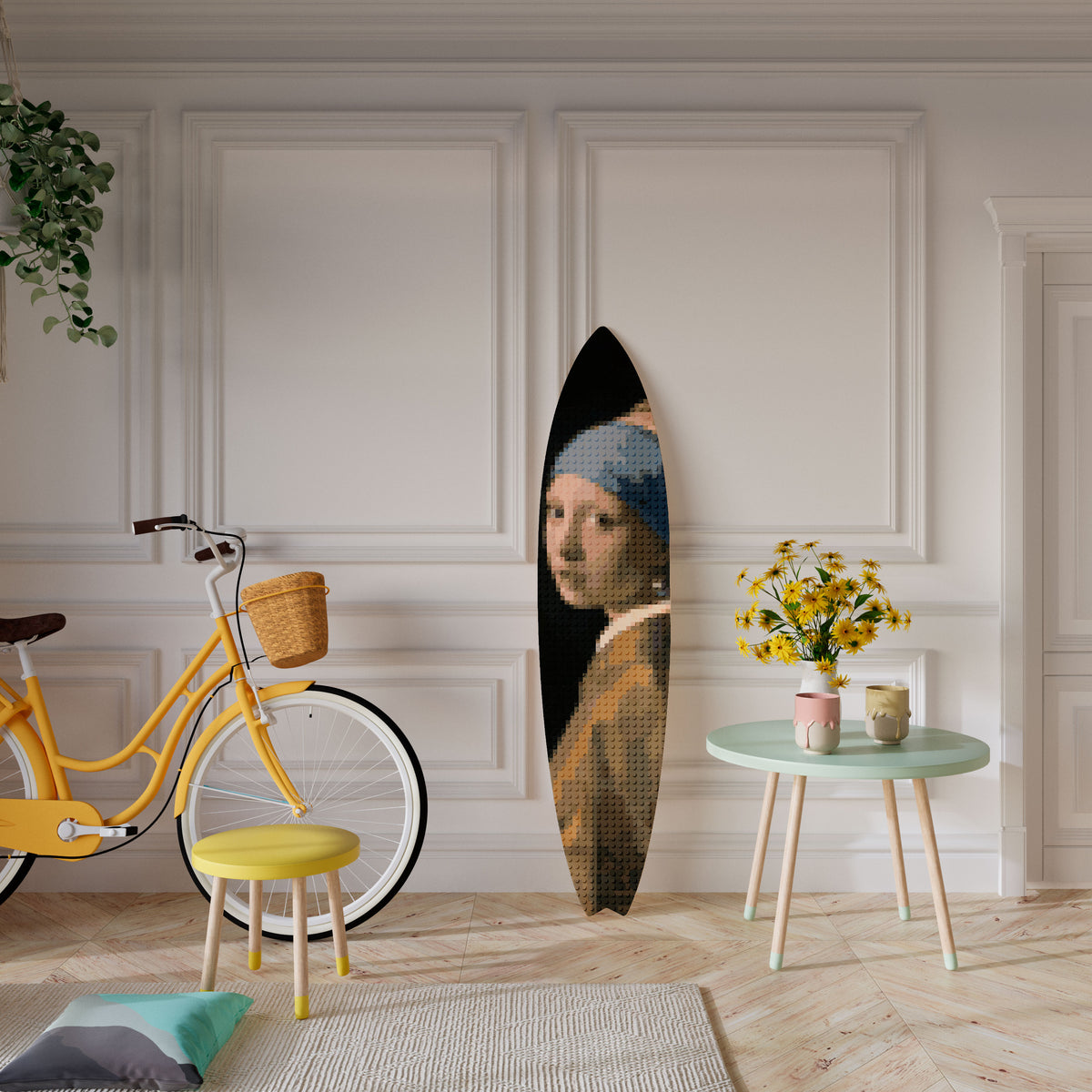 STRUCTURAL MASTERPIECE Surfboard Decorative Panel