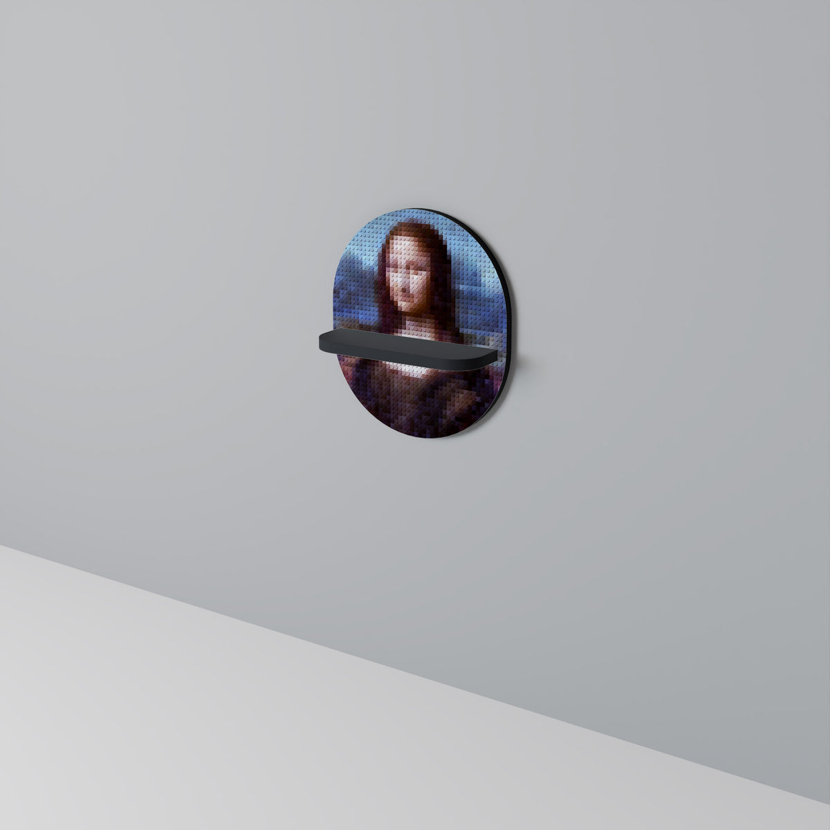 CONSTRUCTIVE ART Dekoratives Wandregal