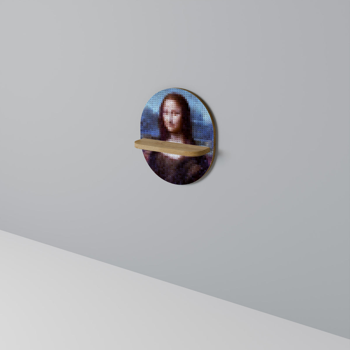 CONSTRUCTIVE ART Dekoratives Wandregal