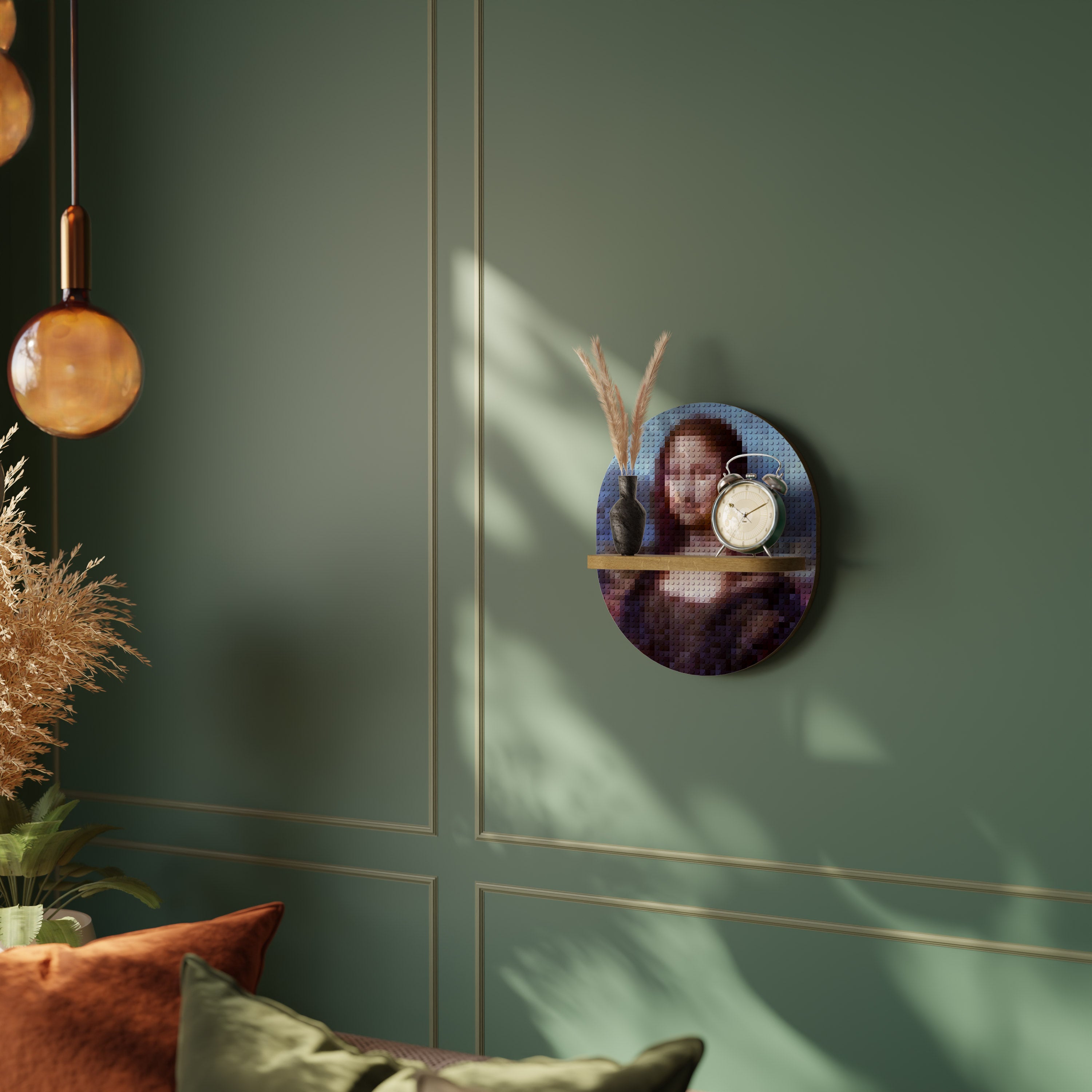 CONSTRUCTIVE ART Decorative Art Shelf