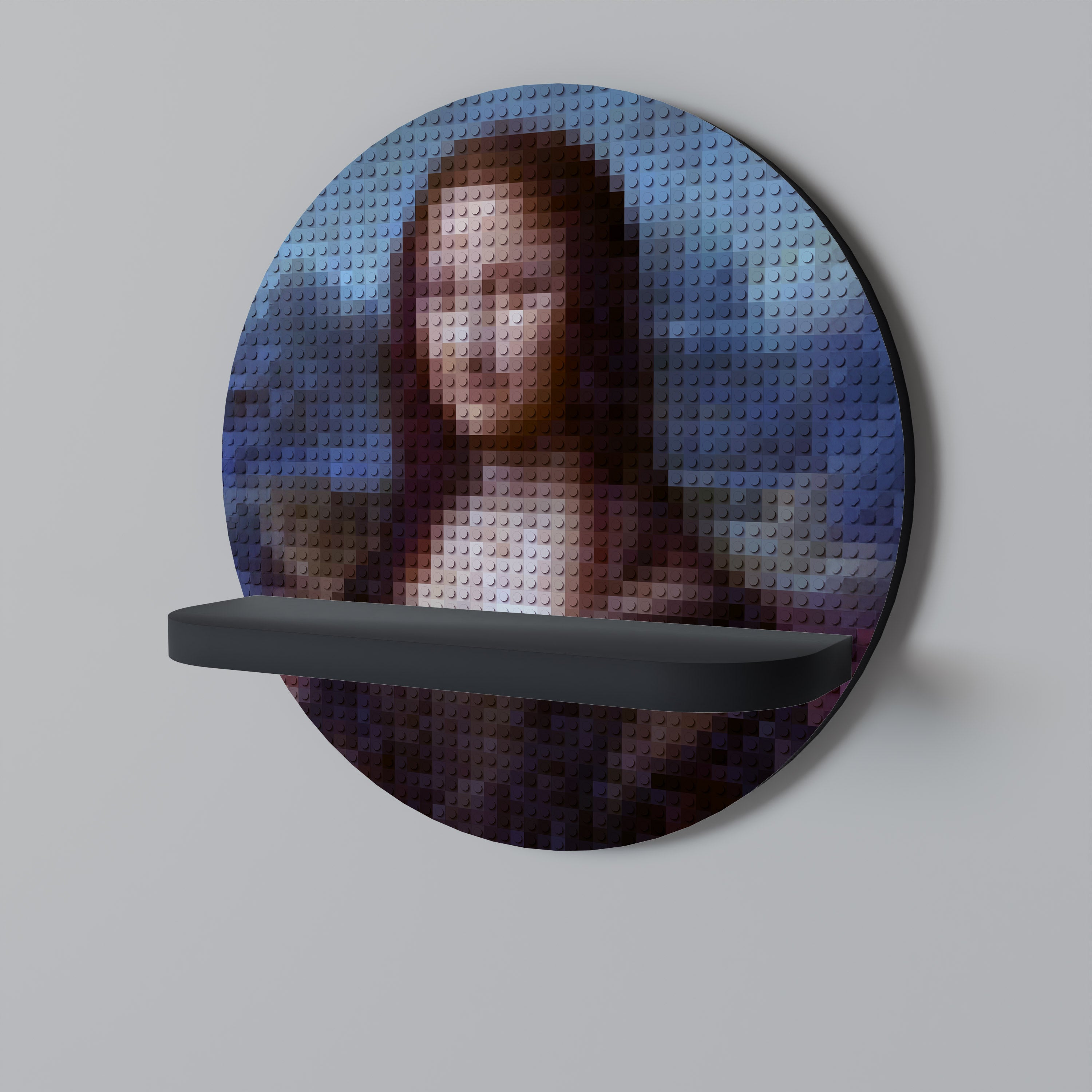 CONSTRUCTIVE ART Decorative Art Shelf