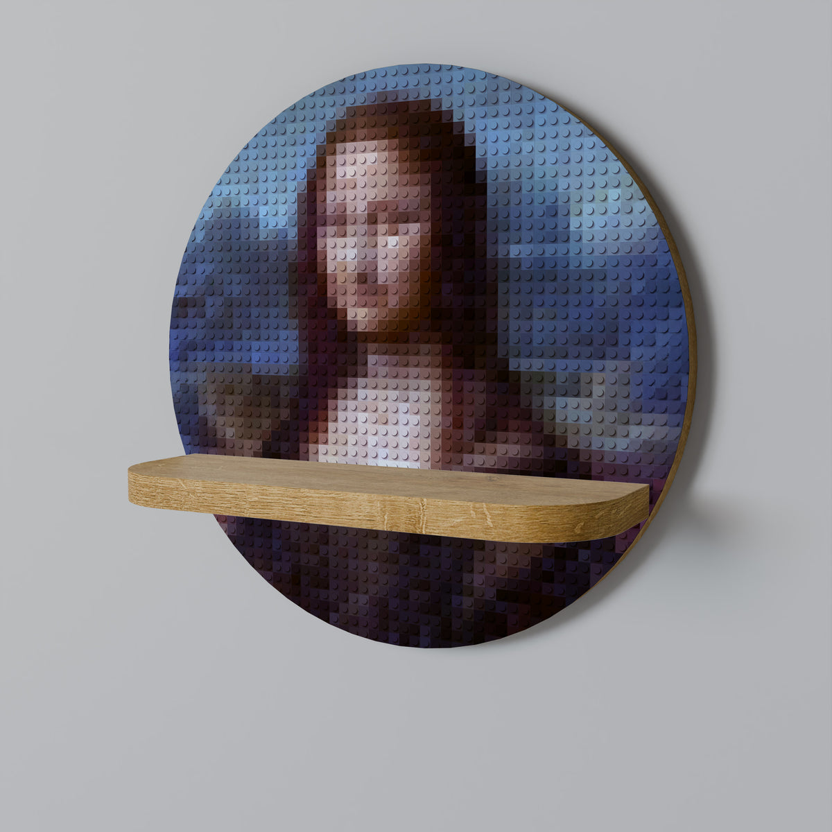 CONSTRUCTIVE ART Dekoratives Wandregal