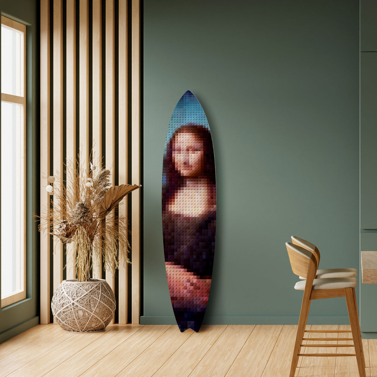 CONSTRUCTIVE ART Διακοσμητική σανίδα Surf