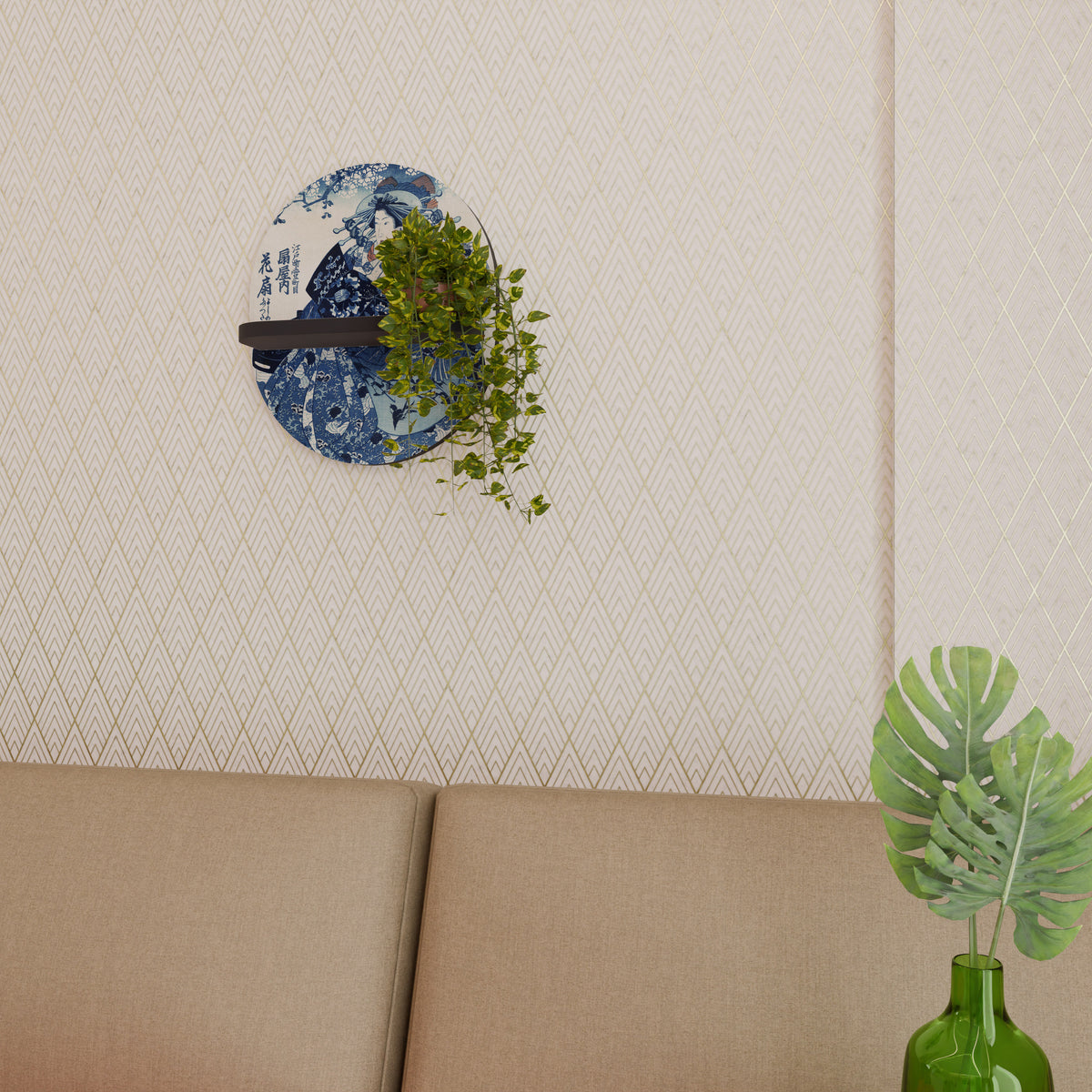 JAPANESE WOMAN Designová police