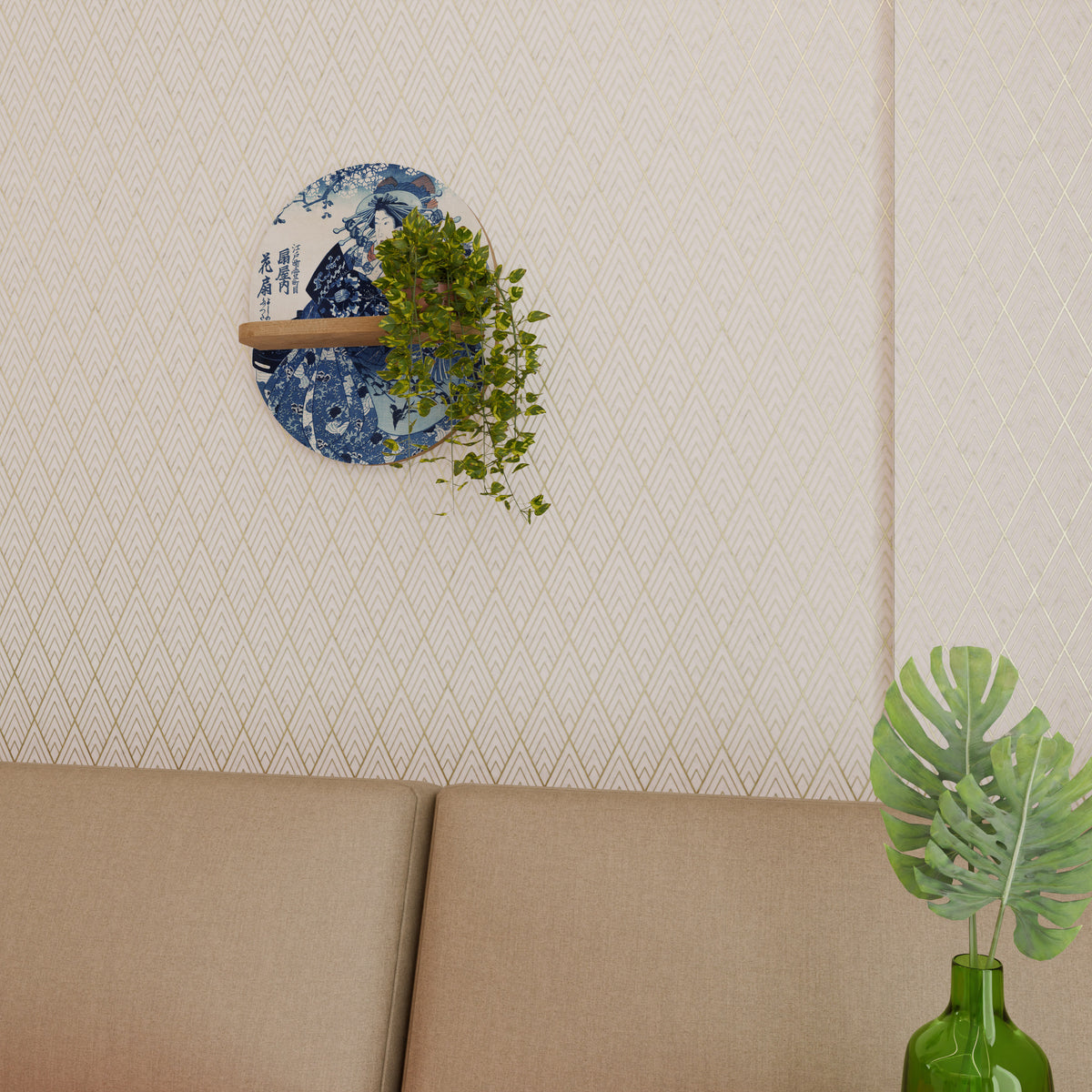 JAPANESE WOMAN Designová police