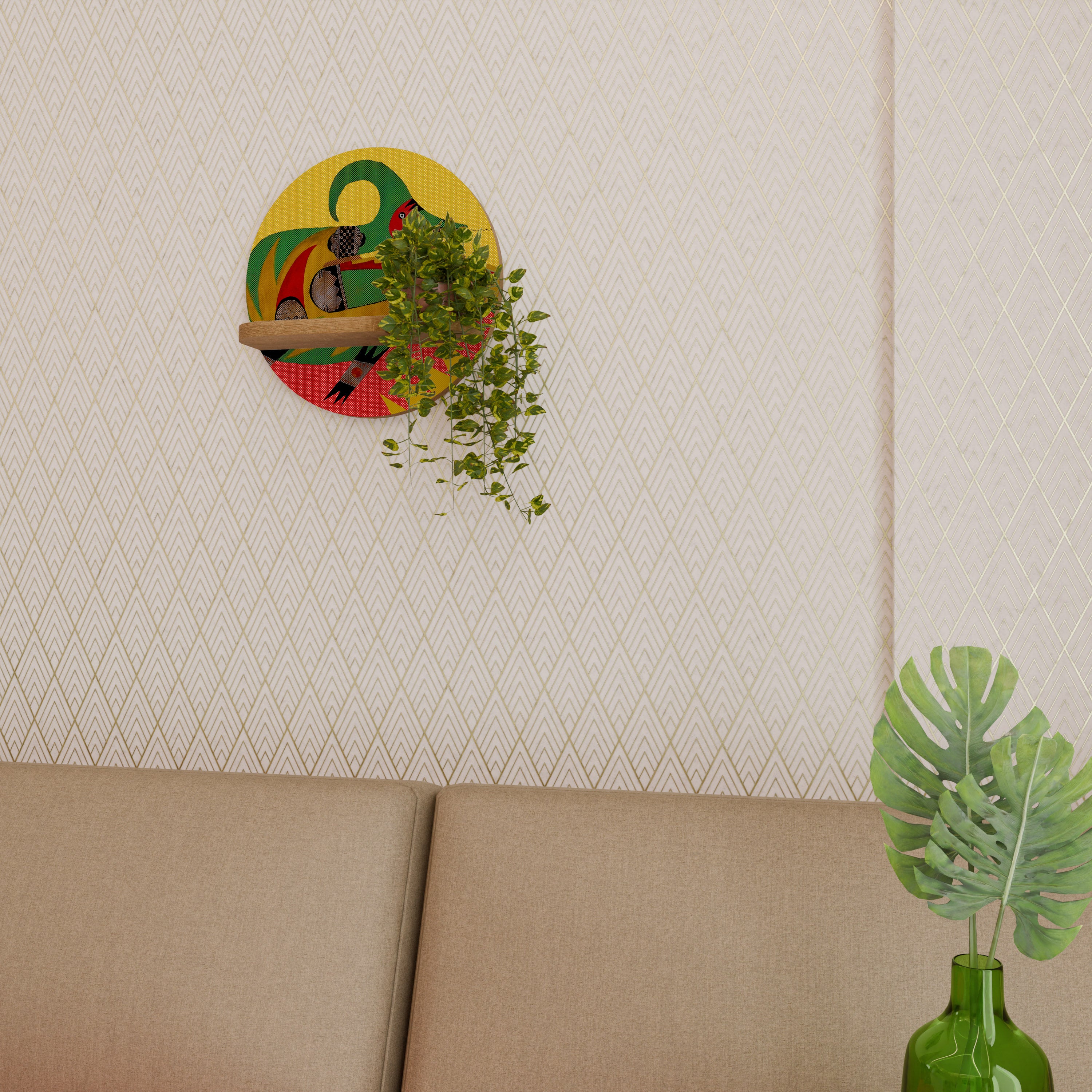 EXPRESSIVE AVANYU Decorative Art Shelf