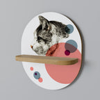 BUBBLE CAT SKETCH Dekoratives Wandregal