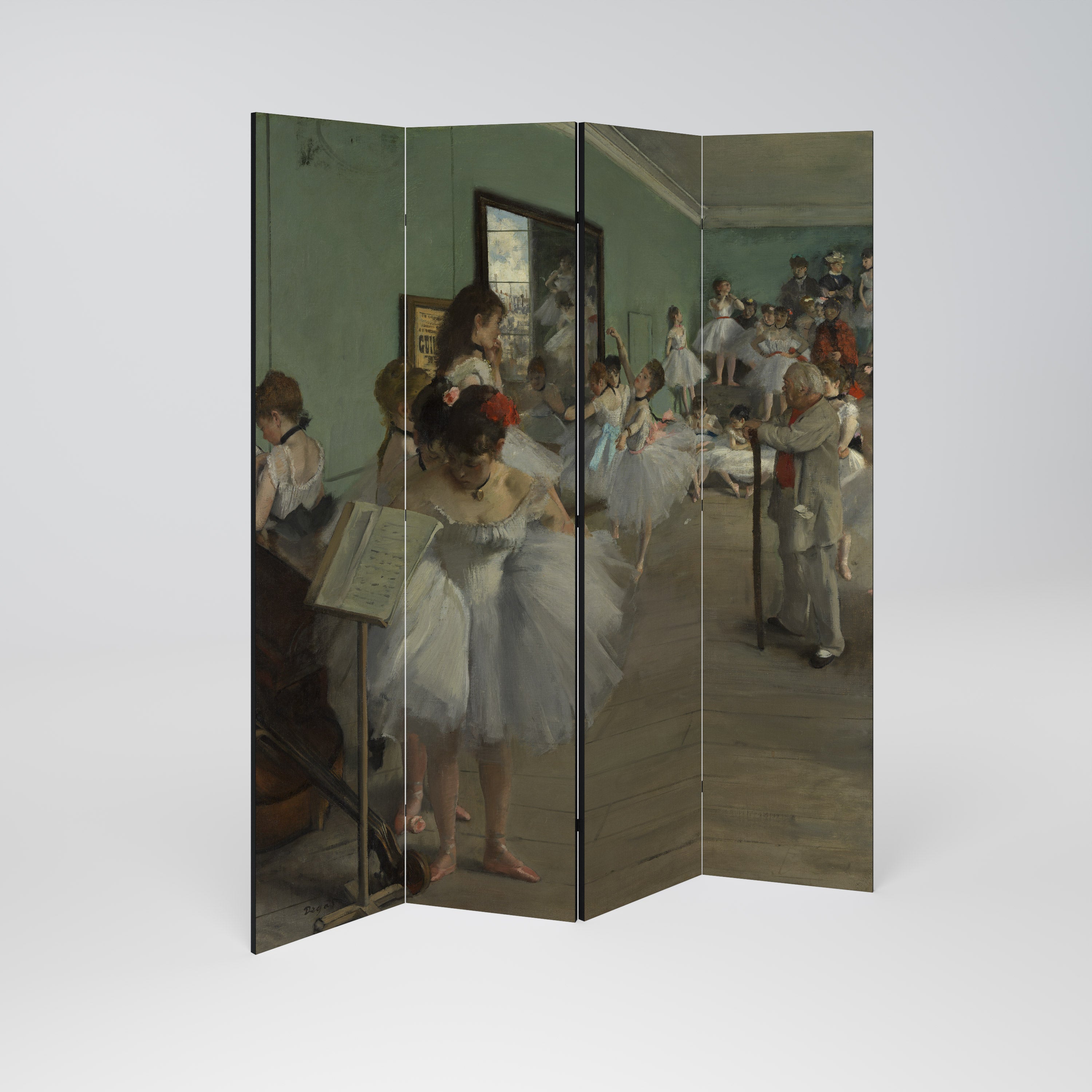 THE DANCE CLASS Παραβάν με 4 πάνελ