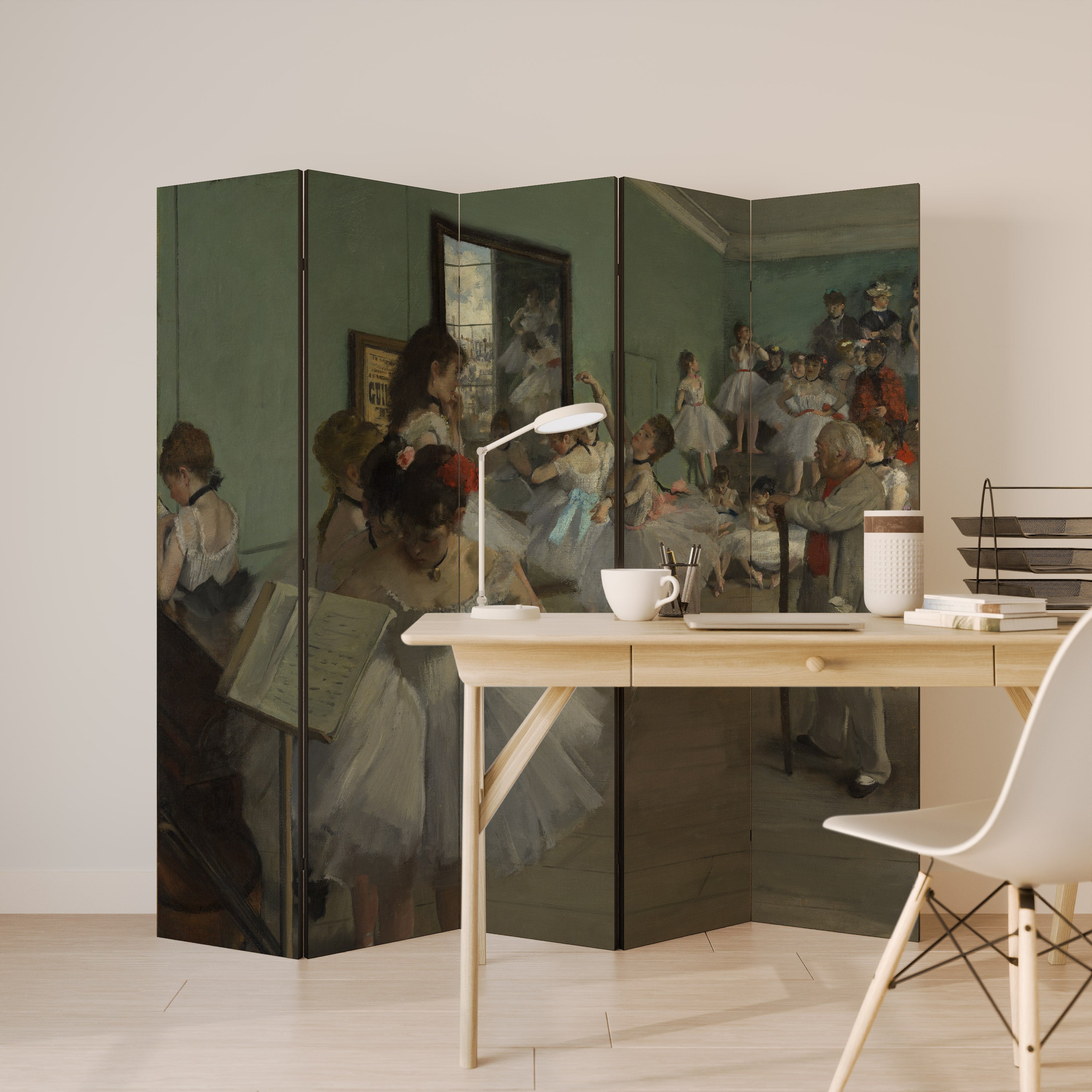 THE DANCE CLASS Παραβάν με 5 πάνελ