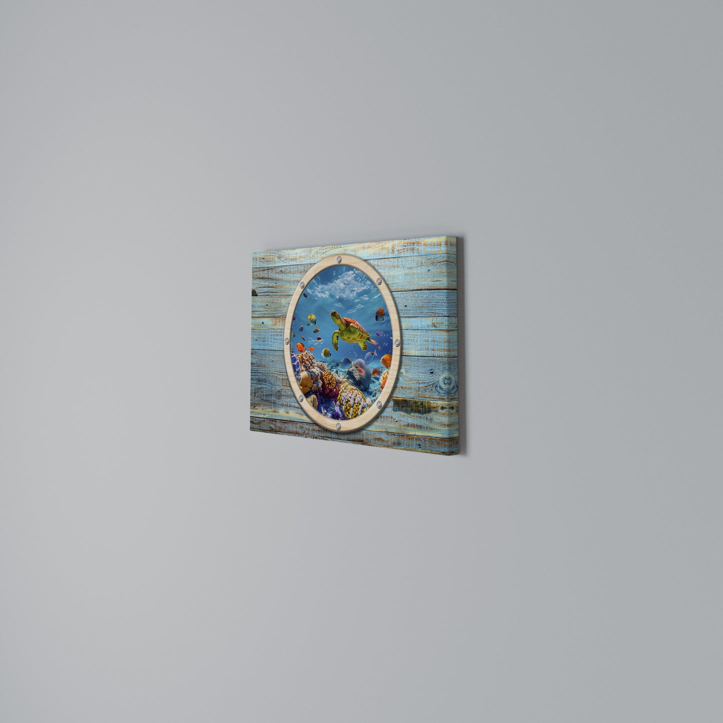 AQUA ADVENTURE Horizontal Canvas Print