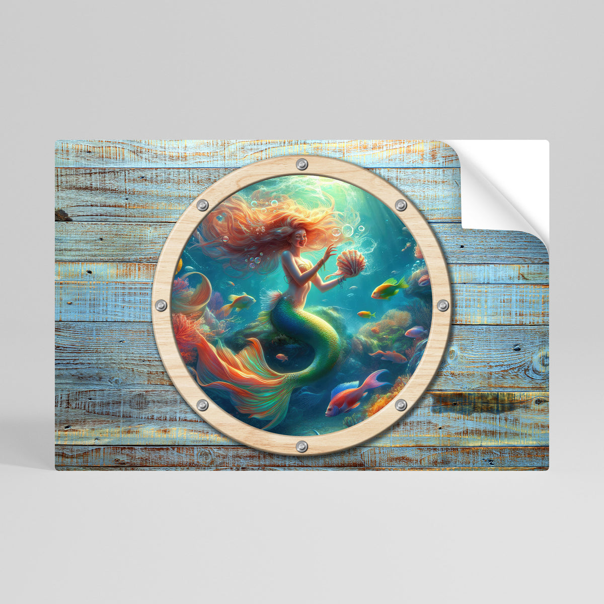 MERMAID DREAMS Poster Orizzontale Adesivo