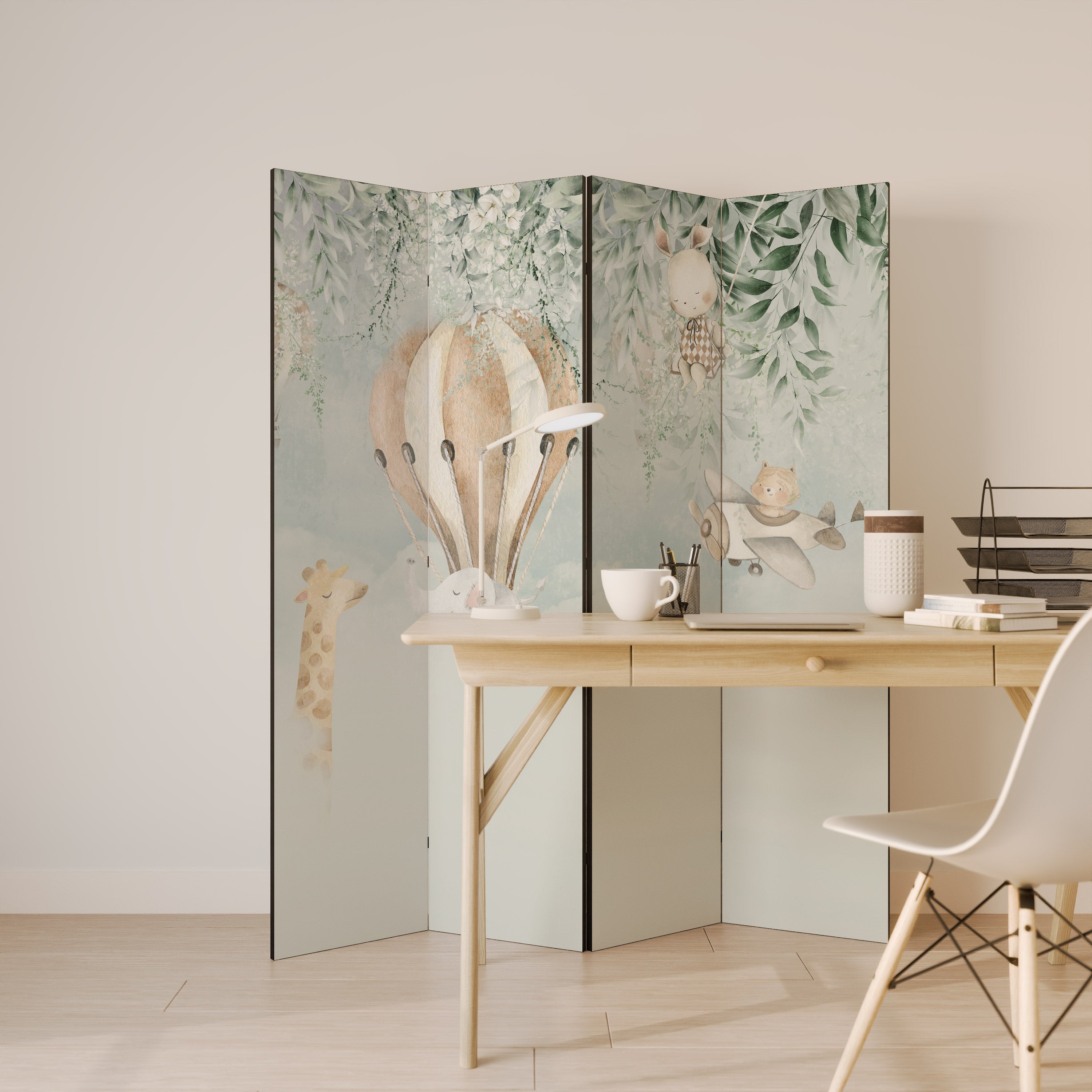 SWEET DREAMS Biombo de 4 Painéis