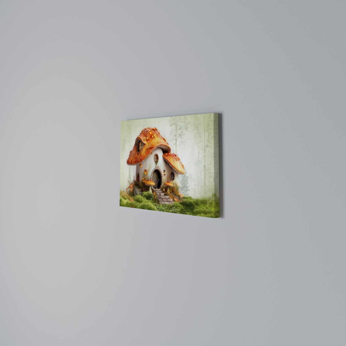 MYSTIC TOADSTOOL Horizontal Canvas Print
