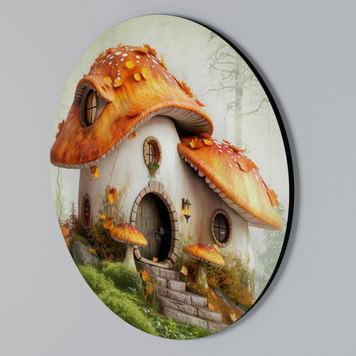 MYSTIC TOADSTOOL Round Wall Art