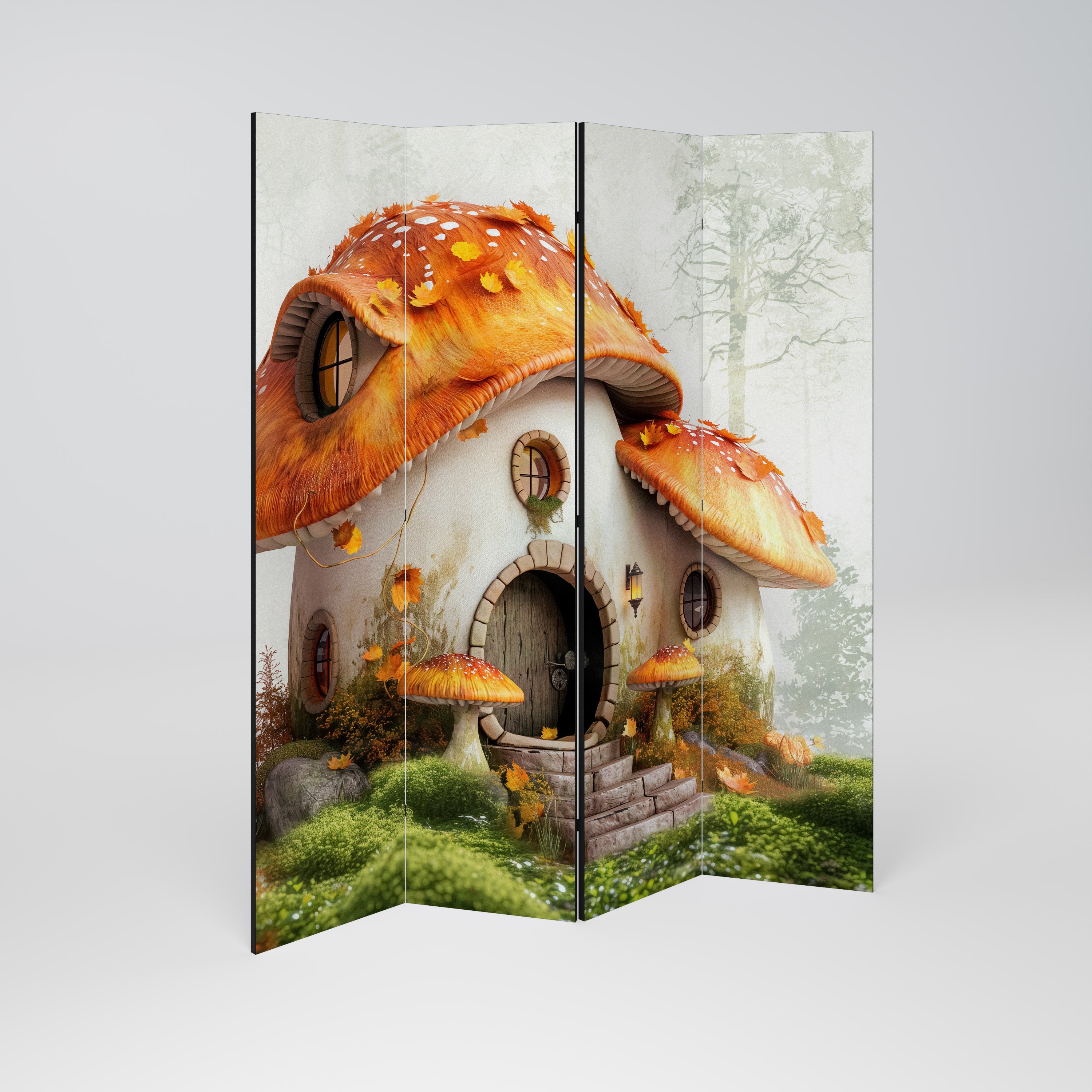 MYSTIC TOADSTOOL Παραβάν με 4 πάνελ
