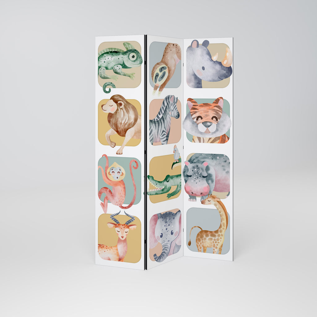 TROPICAL SQUAD 3dílný paraván