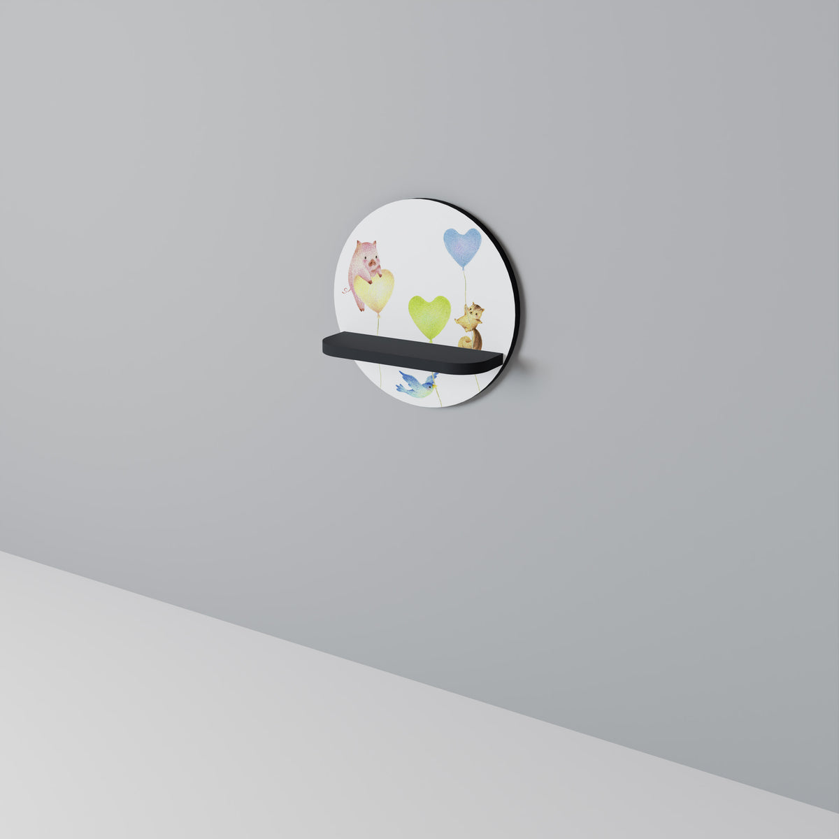 BALLOON FRIENDS Art Shelf