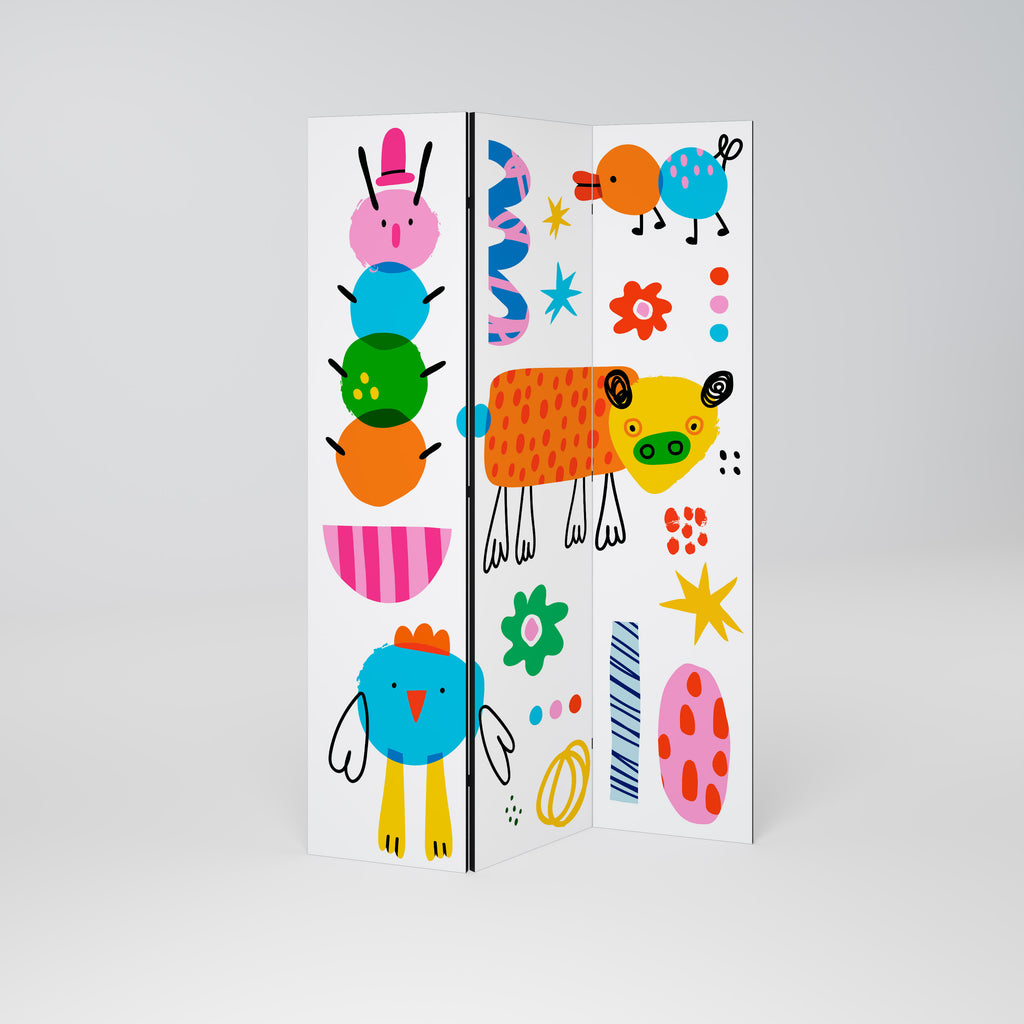 POWER OF IMAGINATION Παραβάν με 3 πάνελ