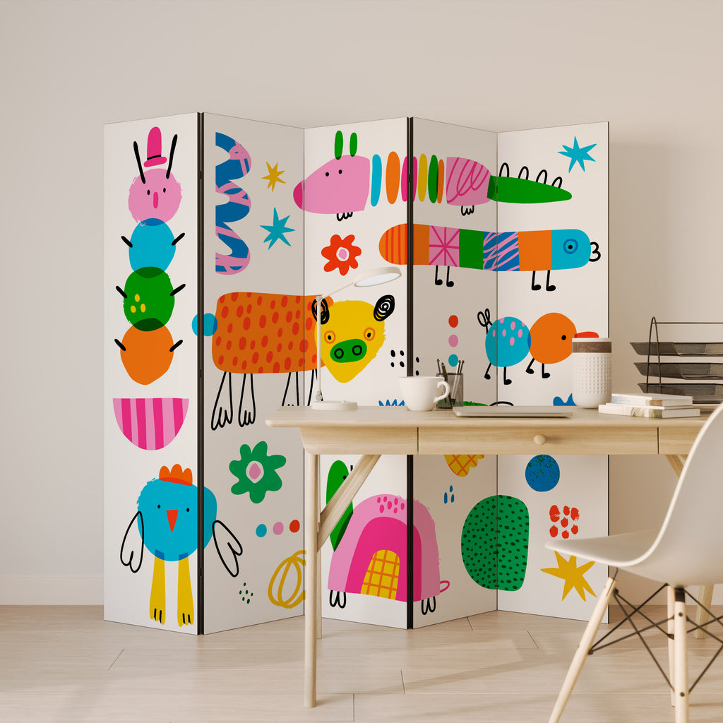 POWER OF IMAGINATION Παραβάν με 5 πάνελ