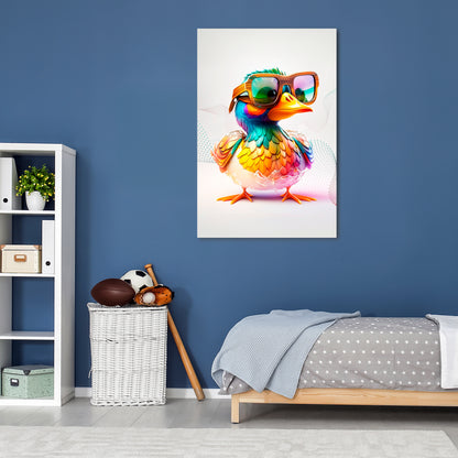 QUACKY FUN Quadro em tela vertical