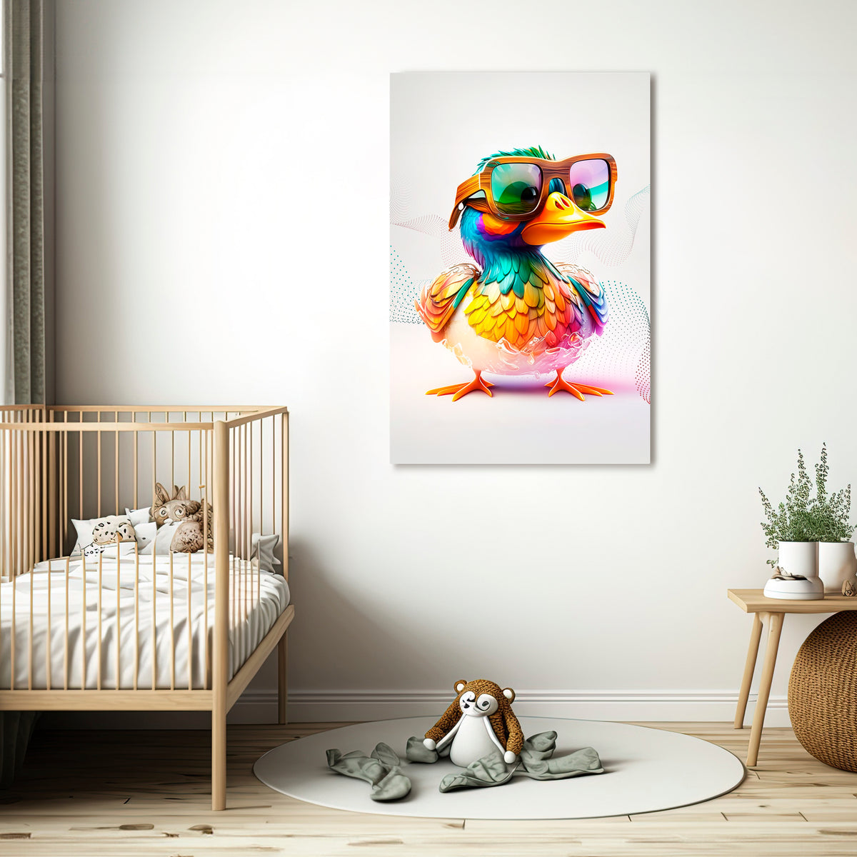 QUACKY FUN Quadro em tela vertical
