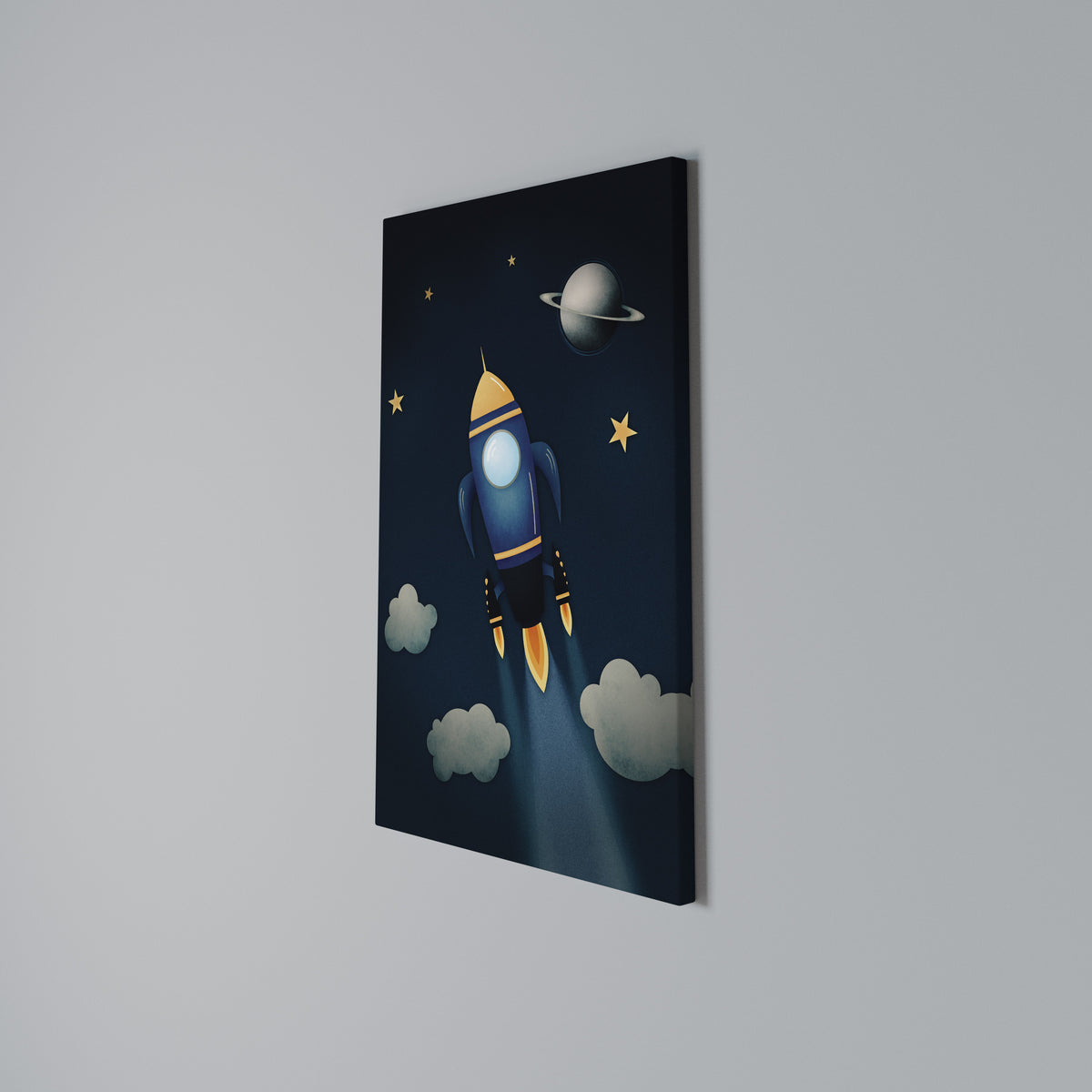 STELLAR SWING Vertical Canvas Print