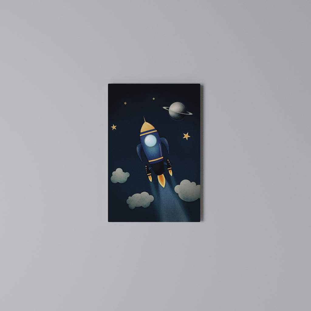 STELLAR SWING Vertical Canvas Print