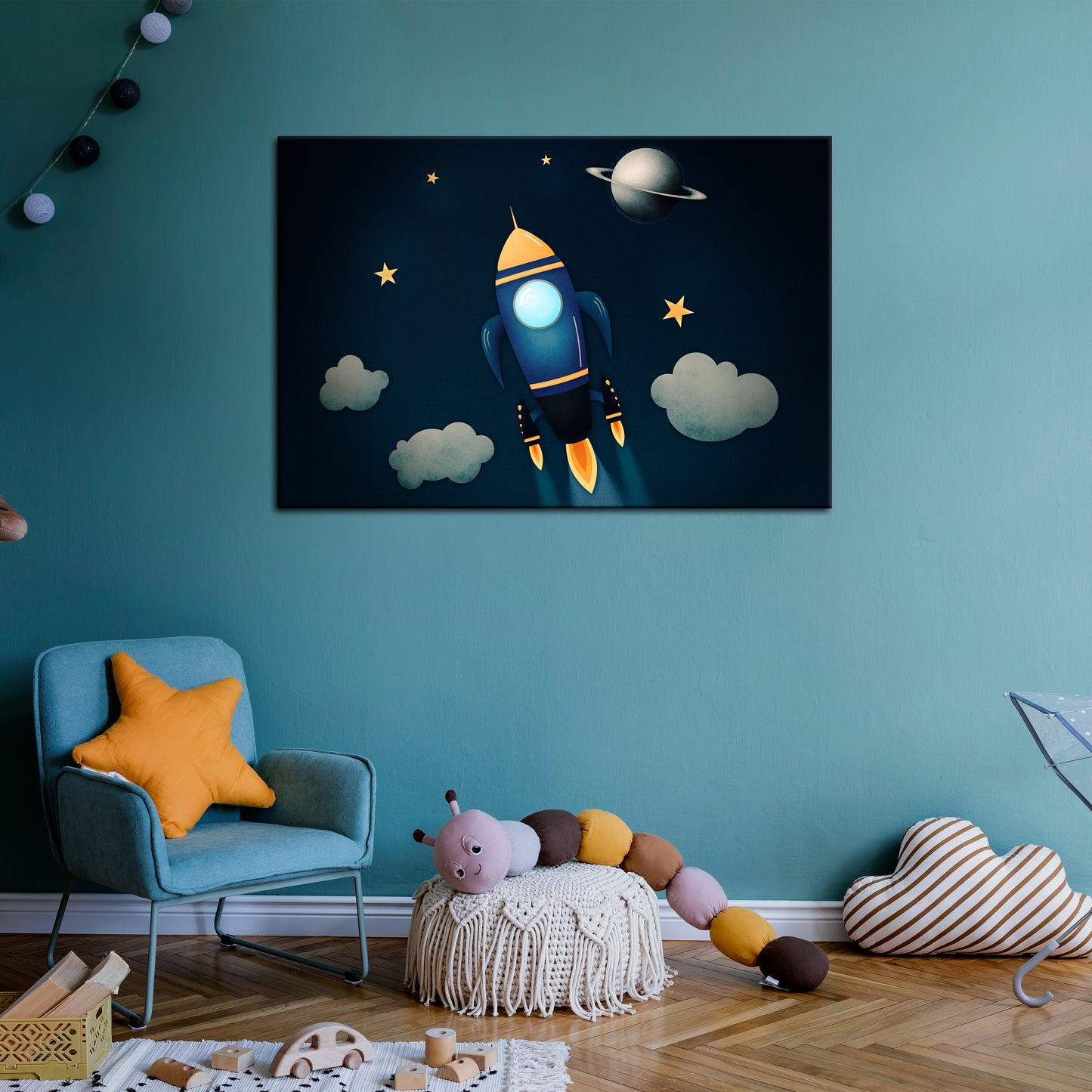 STELLAR SWING Horizontal Canvas Print