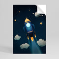 STELLAR SWING Póster Autocolante Vertical