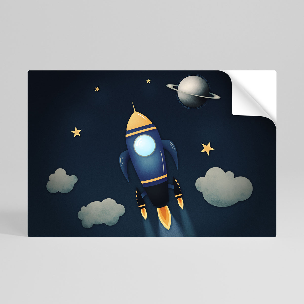 STELLAR SWING Poster Orizzontale Adesivo
