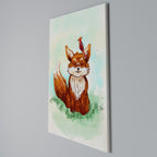 FOX FRIENDS Vertical Canvas Print