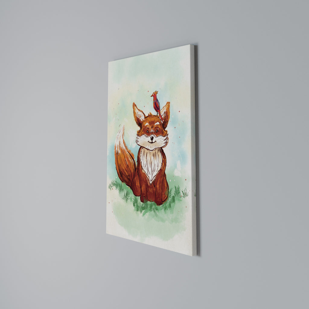 FOX FRIENDS Vertical Canvas Print