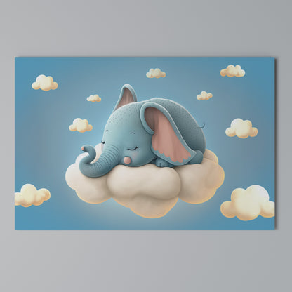 ELEPHANT DREAMS Horizontal Canvas Print