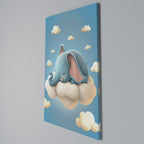 ELEPHANT DREAMS Vertical Canvas Print