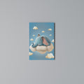 ELEPHANT DREAMS Vertical Canvas Print