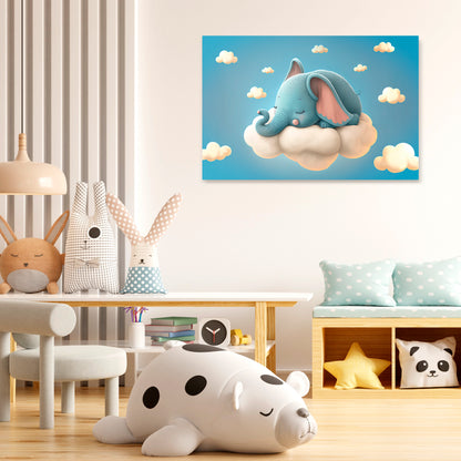 ELEPHANT DREAMS Horizontal Canvas Print