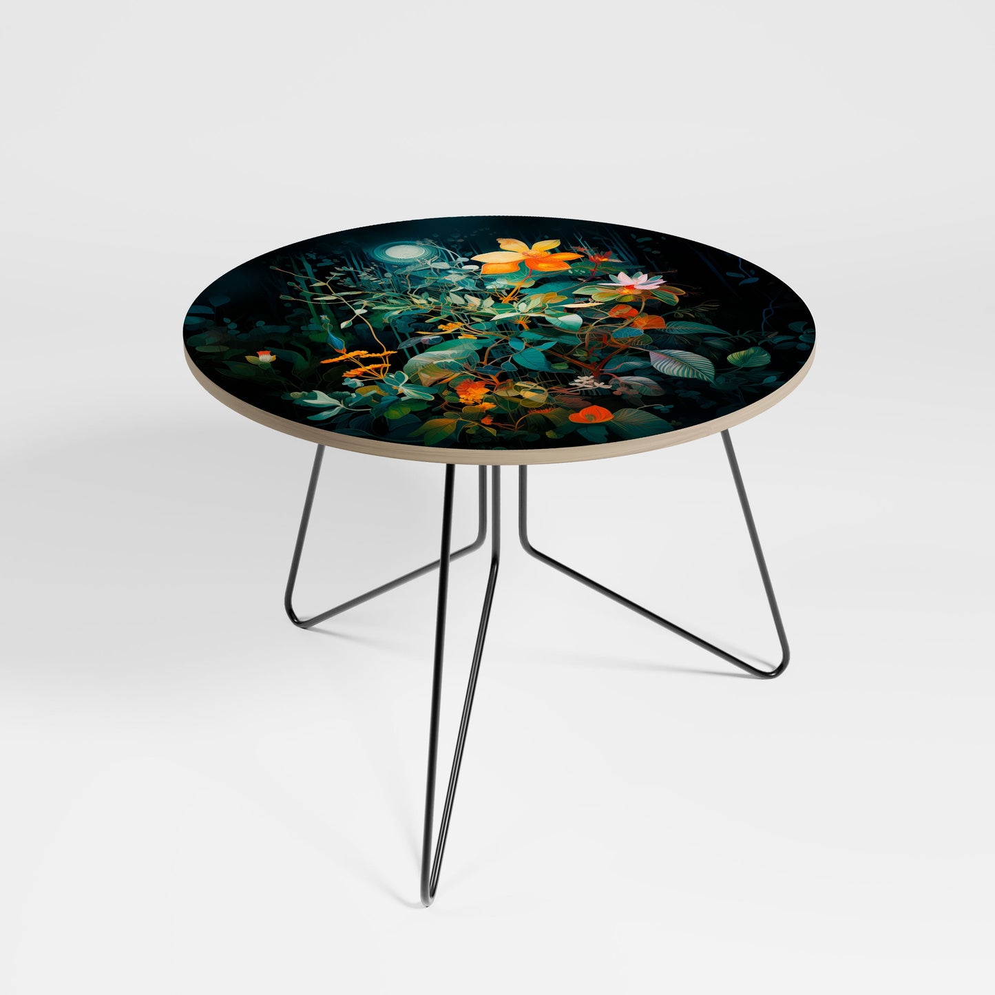 Grande table basse FLEURS NOCTURNES