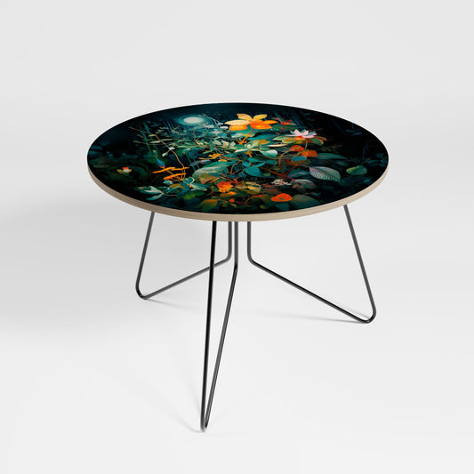 Grande table basse FLEURS NOCTURNES