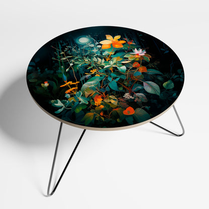 Grande table basse FLEURS NOCTURNES