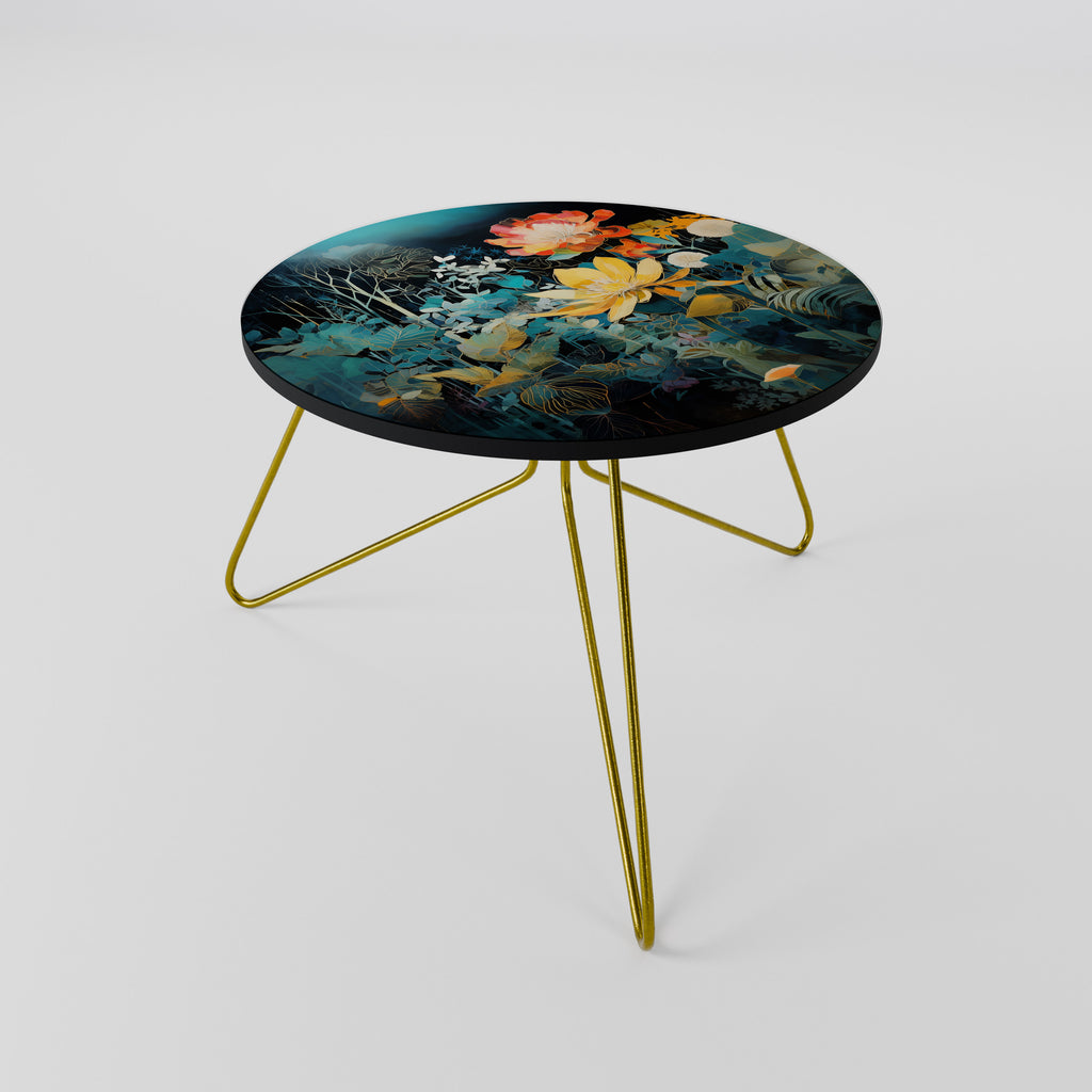 MIDNIGHT FLOWERS Mesa de Centro