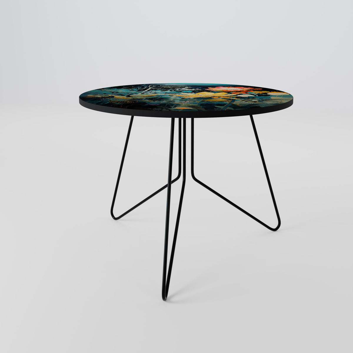 MIDNIGHT FLOWERS Couchtisch