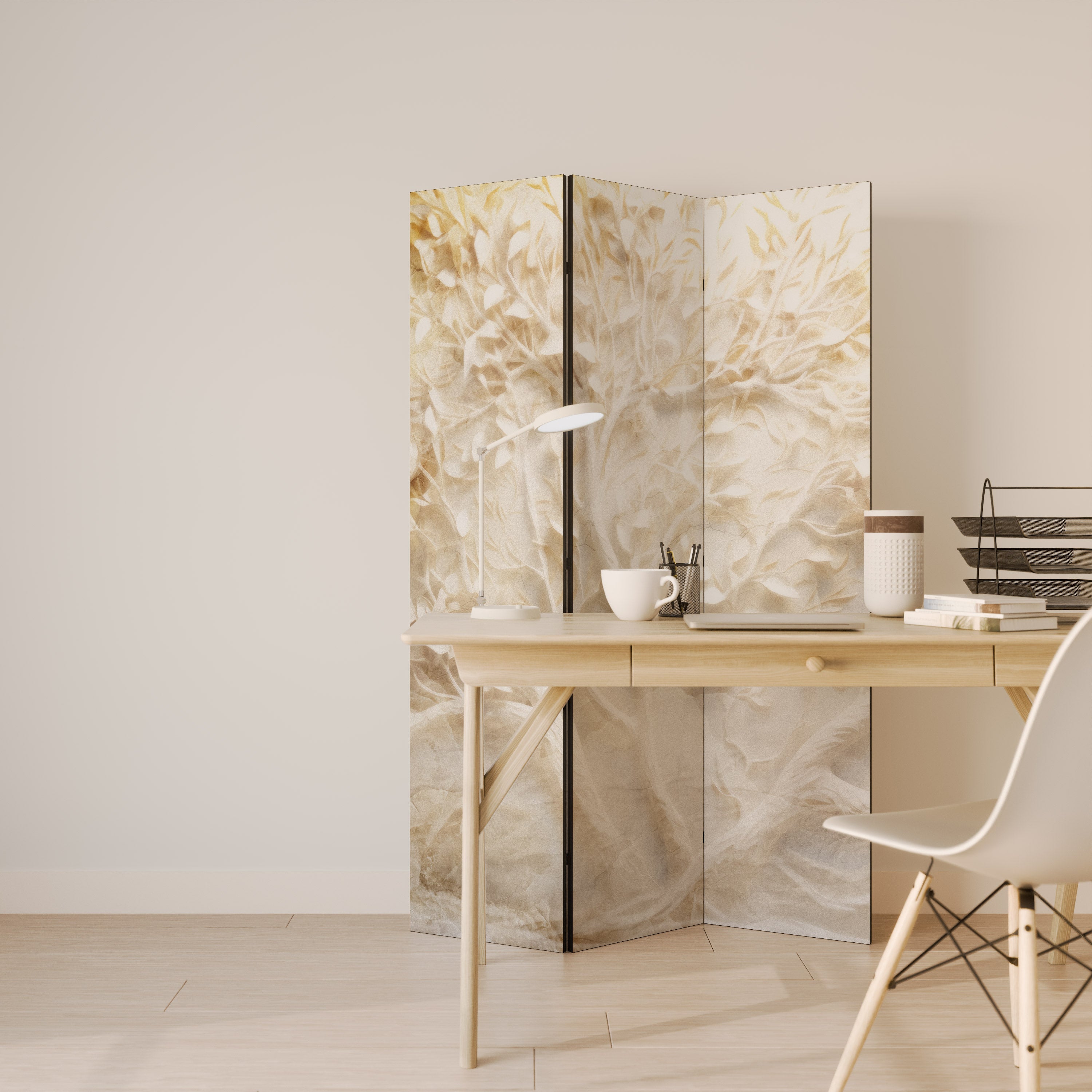 LUMINOUS GROWTH 3-Panel Room Divider