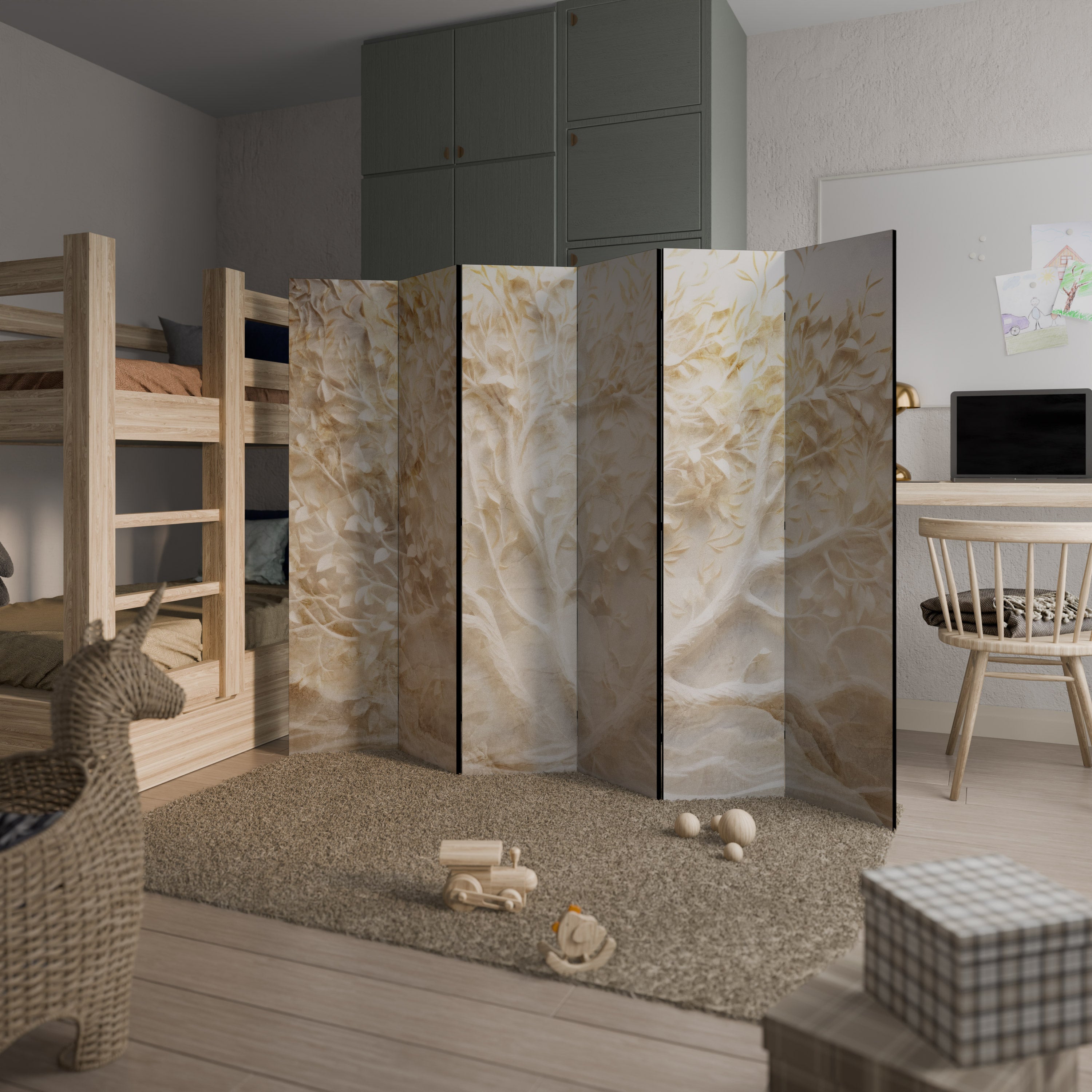 LUMINOUS GROWTH Rumsavdelare 6 paneler