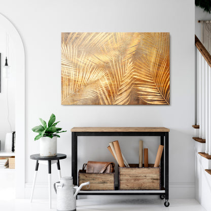 GOLDEN PALM DREAMSCAPE Stampa su tela orizzontale