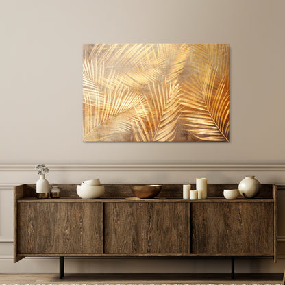GOLDEN PALM DREAMSCAPE Stampa su tela orizzontale