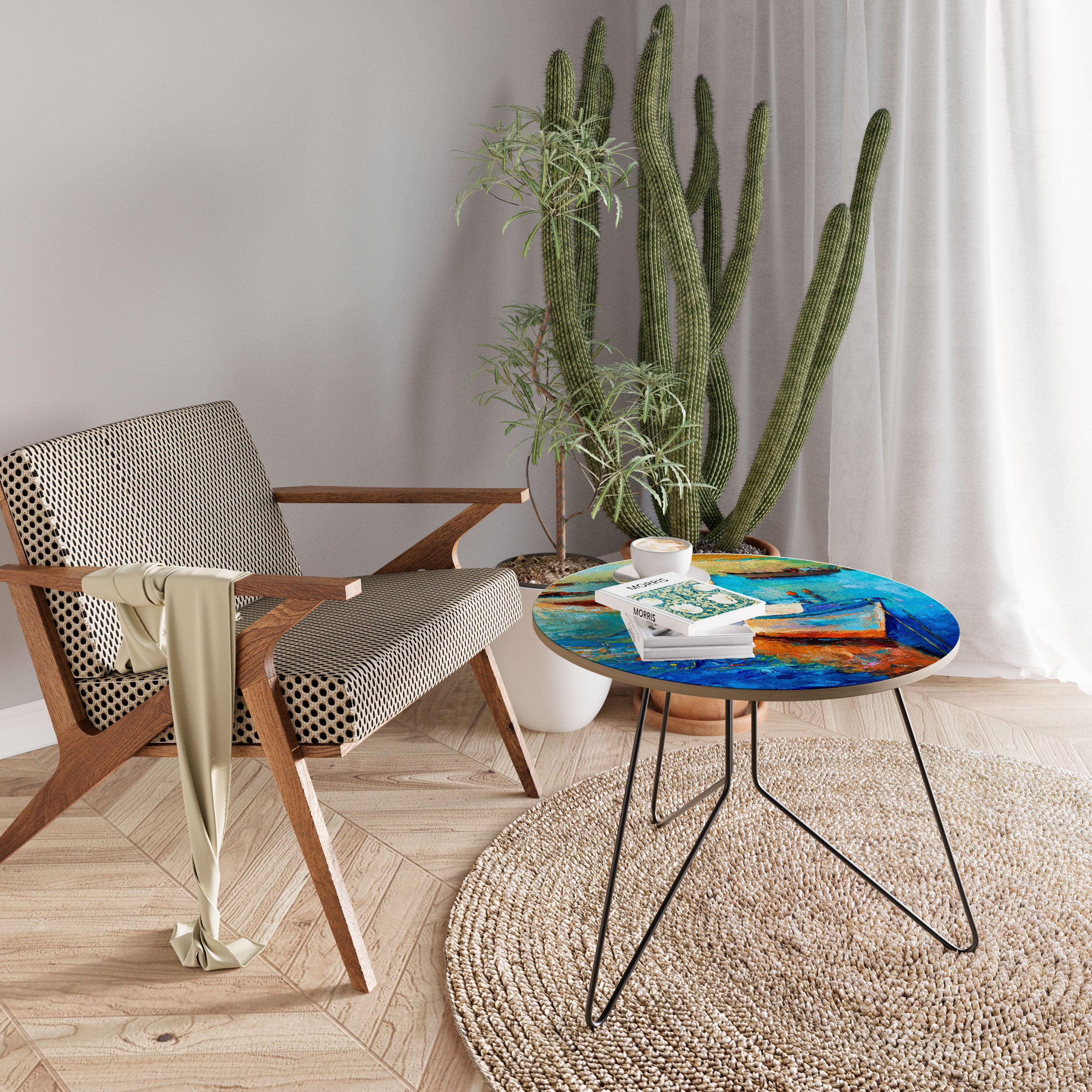 SERENE BOAT ESCAPADE Mesa de centro