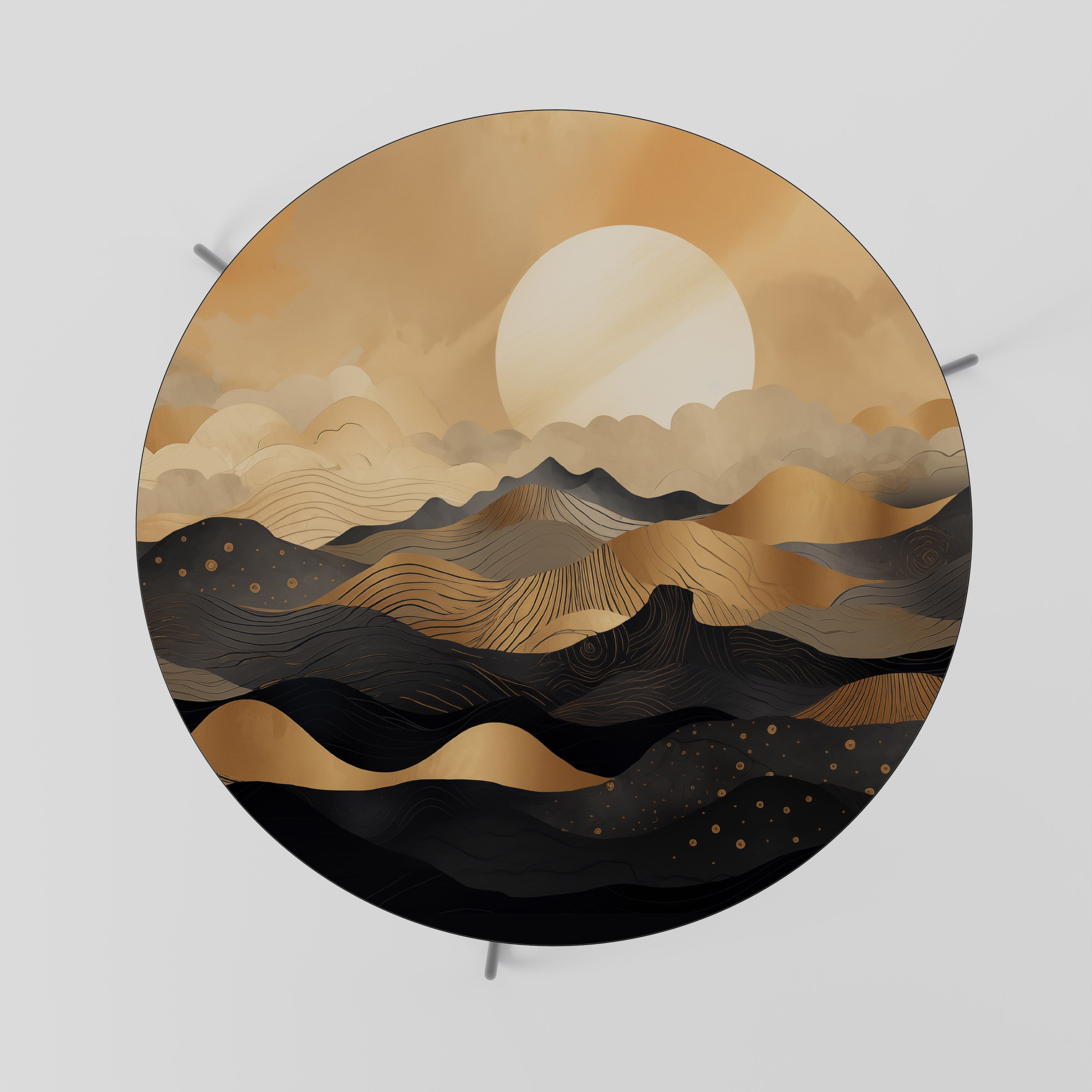 MYSTICAL SUNSET HORIZON Konferenční stolek