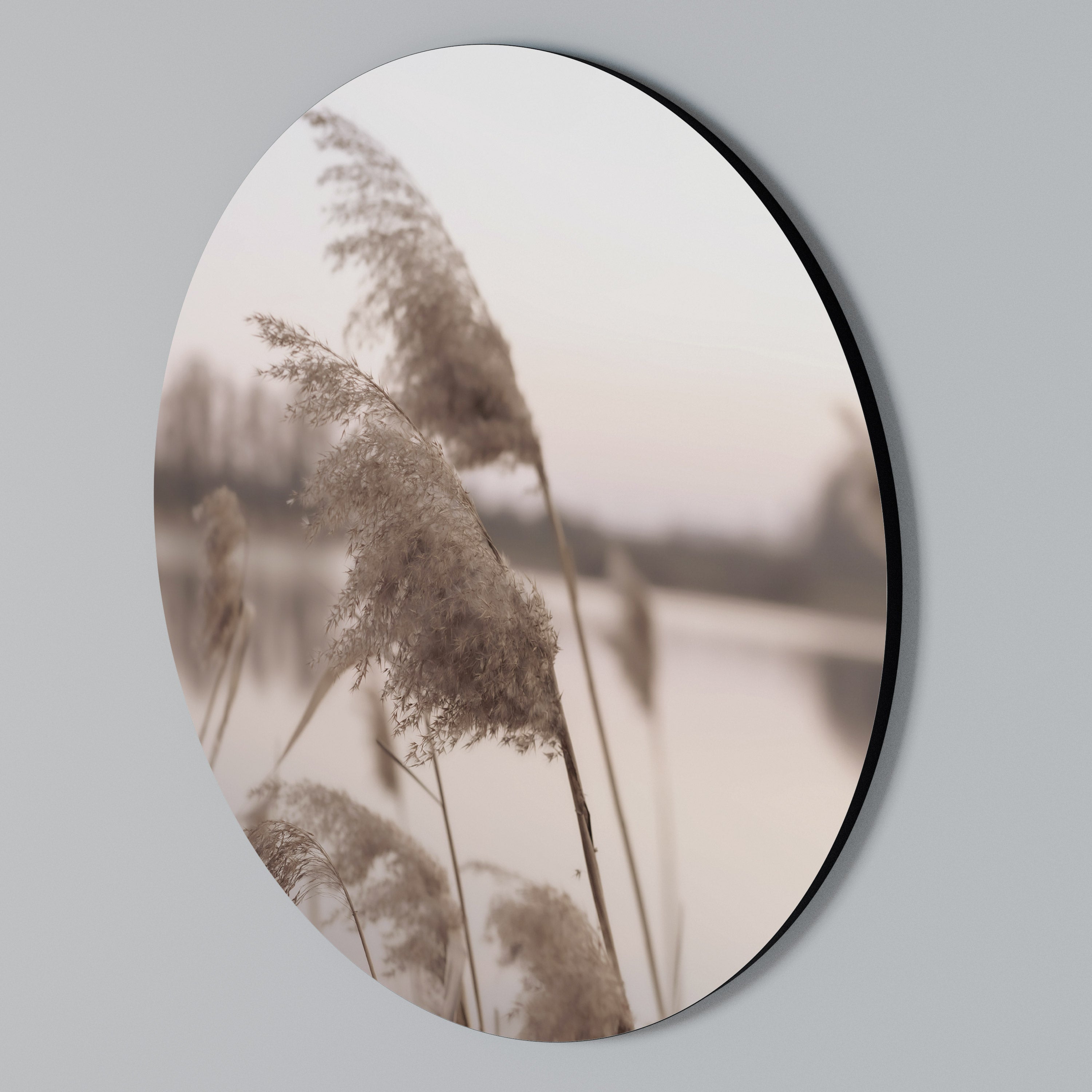 GENTLE BREEZE Round Wall Art