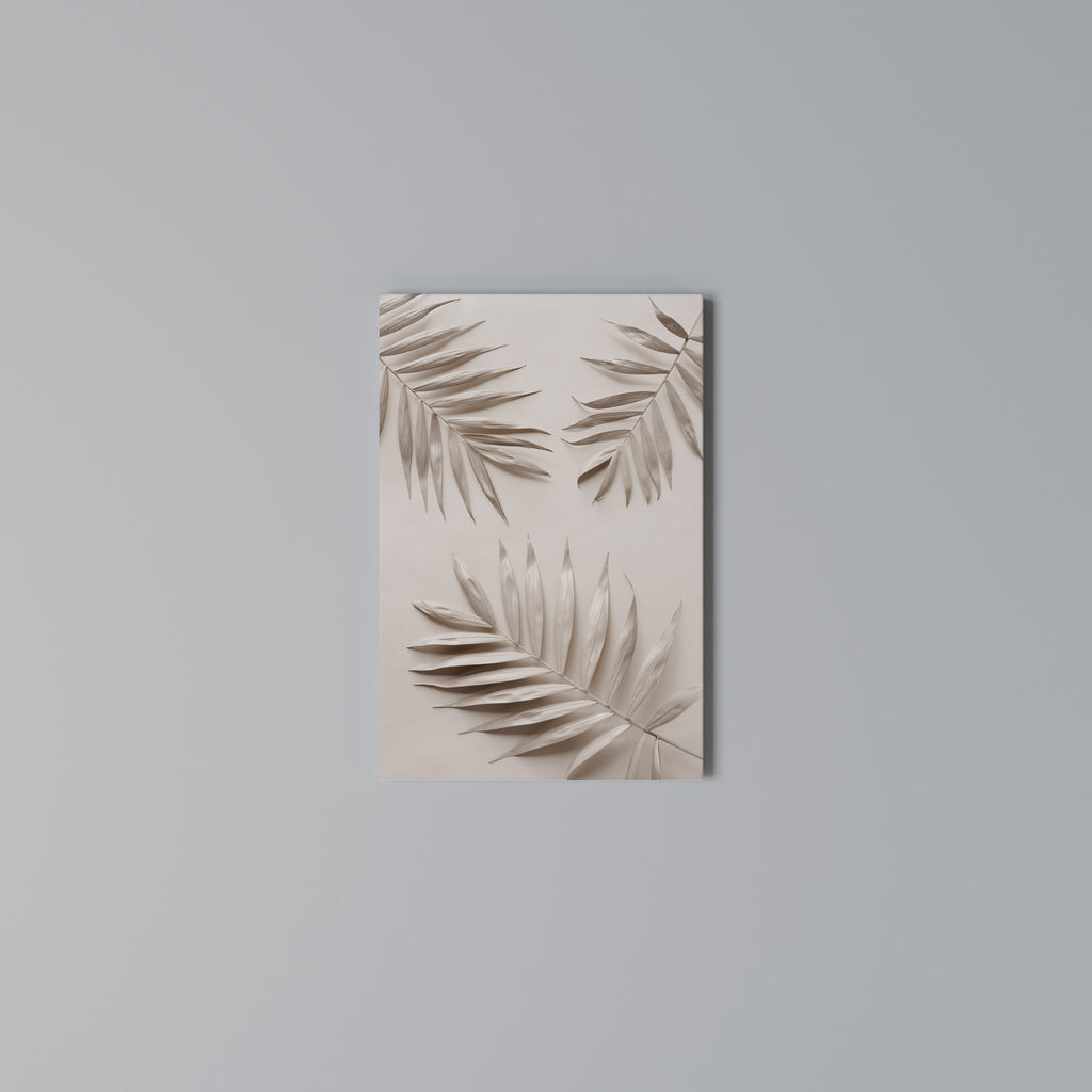 PINK PALM DREAMS Vertical Canvas Print